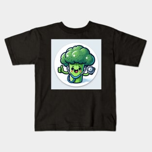 Broccoli man Kids T-Shirt